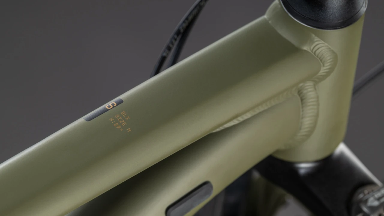 7. BICICLETA MTB Hardtail CUBE AIM SLX DUSTYOLIVE GOLD