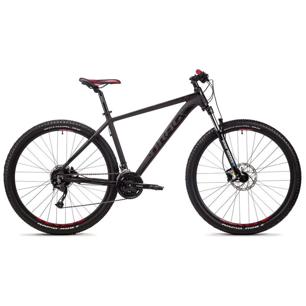 1. Bicicleta MTB Hardtail DRAG Hardy 9.0 Negru-Rosu