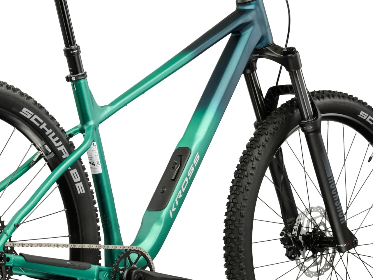 3. BICICLETA MTB KROSS LEVEL X500 HARDTAIL EAGLE AXS SI DROPPER