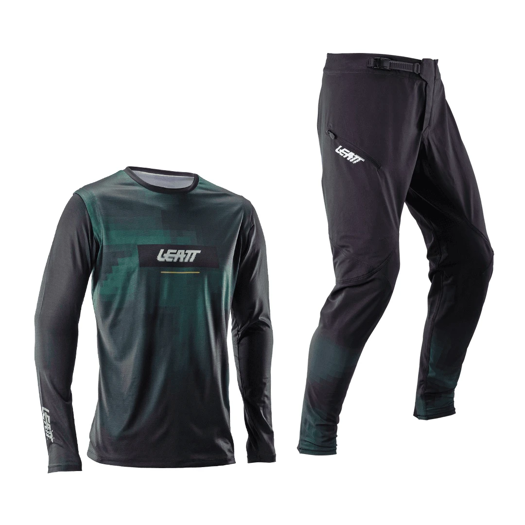 1. Bluza si Pantaloni Leatt Ride Kit MTB 1.0 Szymon Godziek M