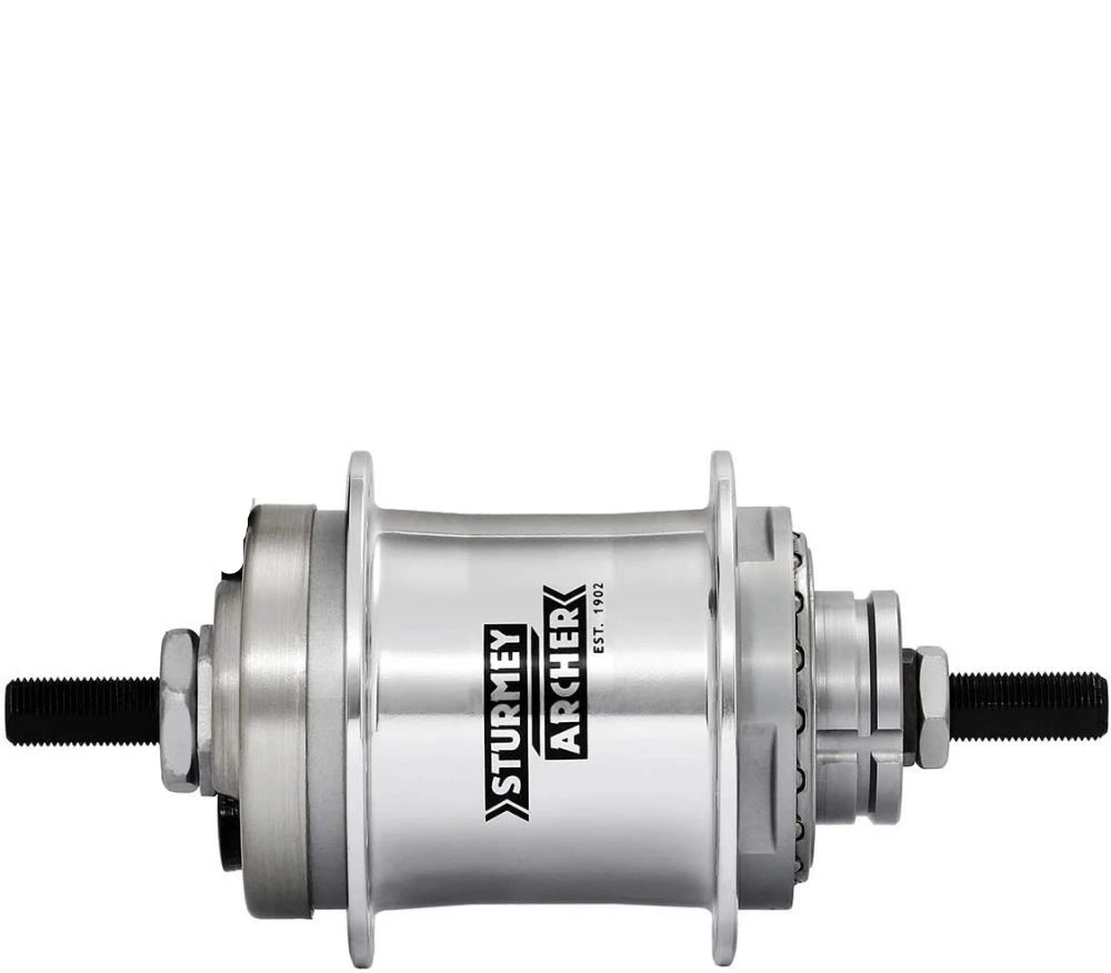 1. Butuc Spate Automatic 2v Freewheel STURMEY ARCHER 36H Silver