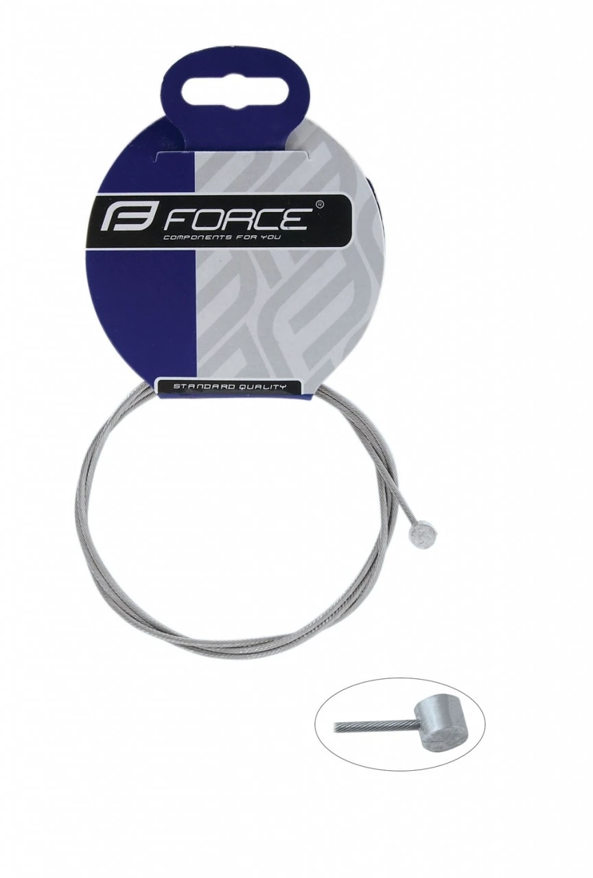 1. Cablu frana Force MTB 2.0m 1.5mm Stainless