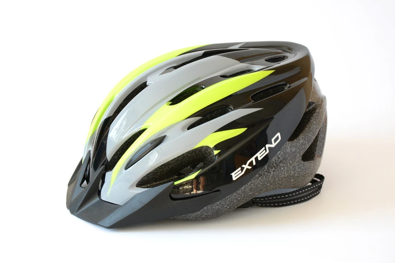 1. Casca Ciclism EXTEND ELEMENT (58-61 cm) Flamy/Lime