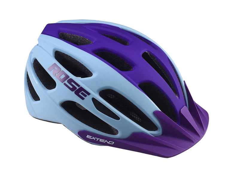 1. Casca Ciclism EXTEND ROSE M-L (58-62 cm) Albastru/Violet