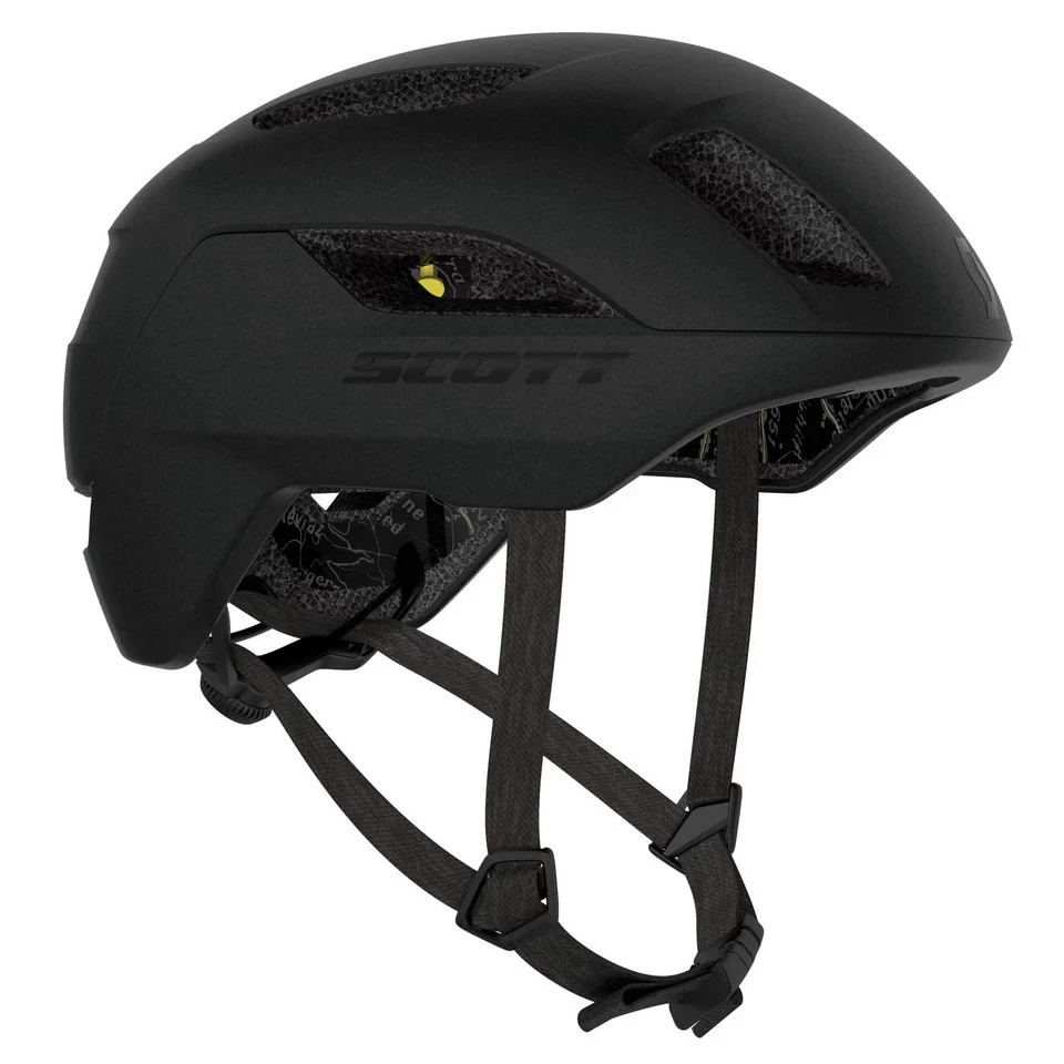 1. Casca ciclism SCOTT La Mokka Plus Sensor Black