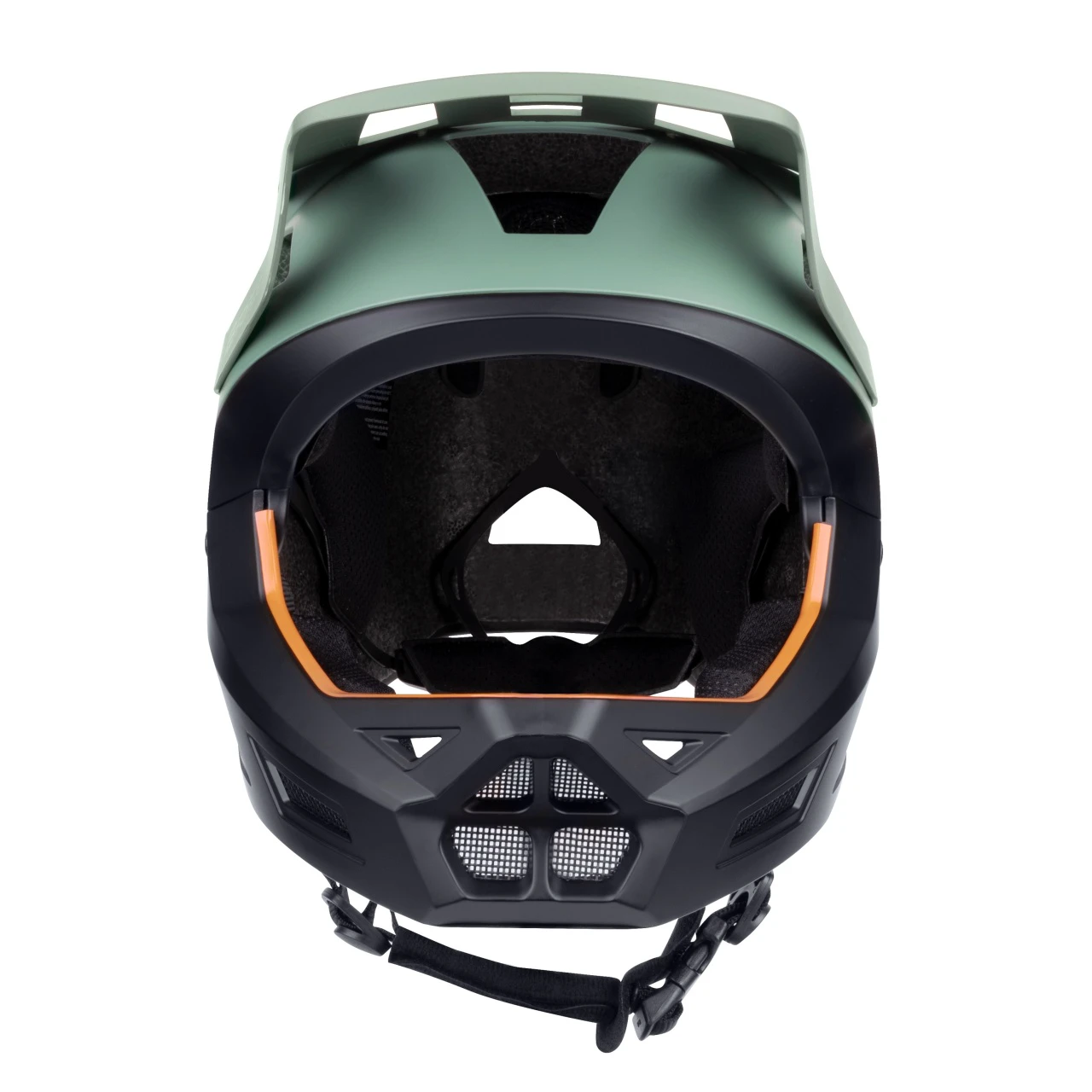 3. Casca Force DROP downhill, verde-negru S-M