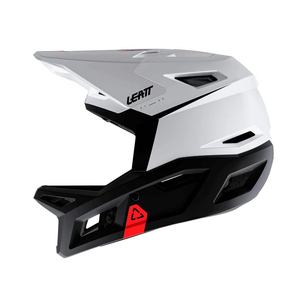 3. Casca Leatt MTB Gravity 4.0 Black/White XL - 61-62cm