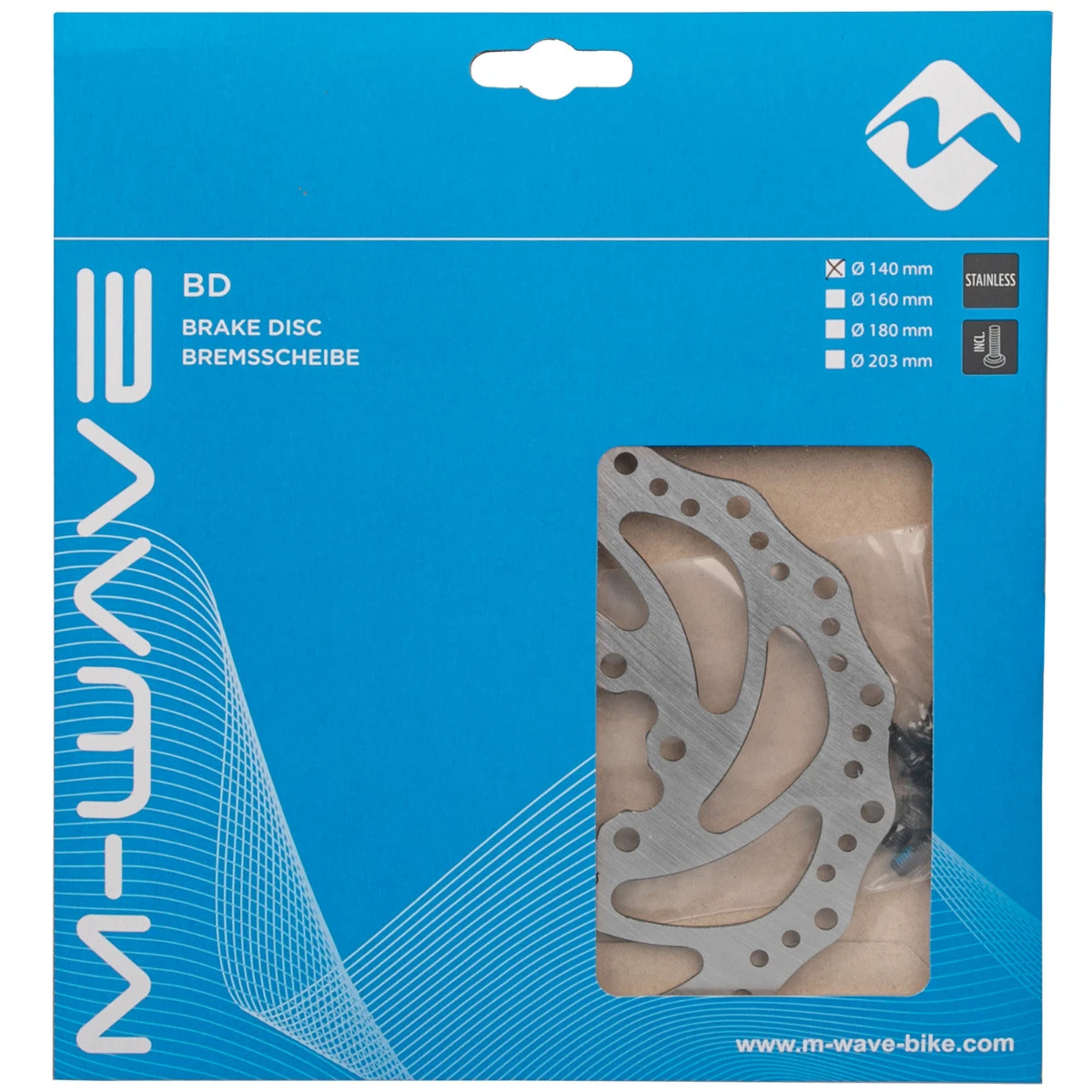 1. Disc Frana M-WAVE BD -140 mm