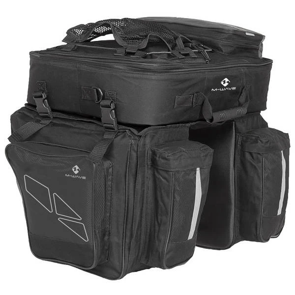 1. Geanta Portbagaj 3 Piese M-WAVE AMSTERDAM TRIPLE - 62 l