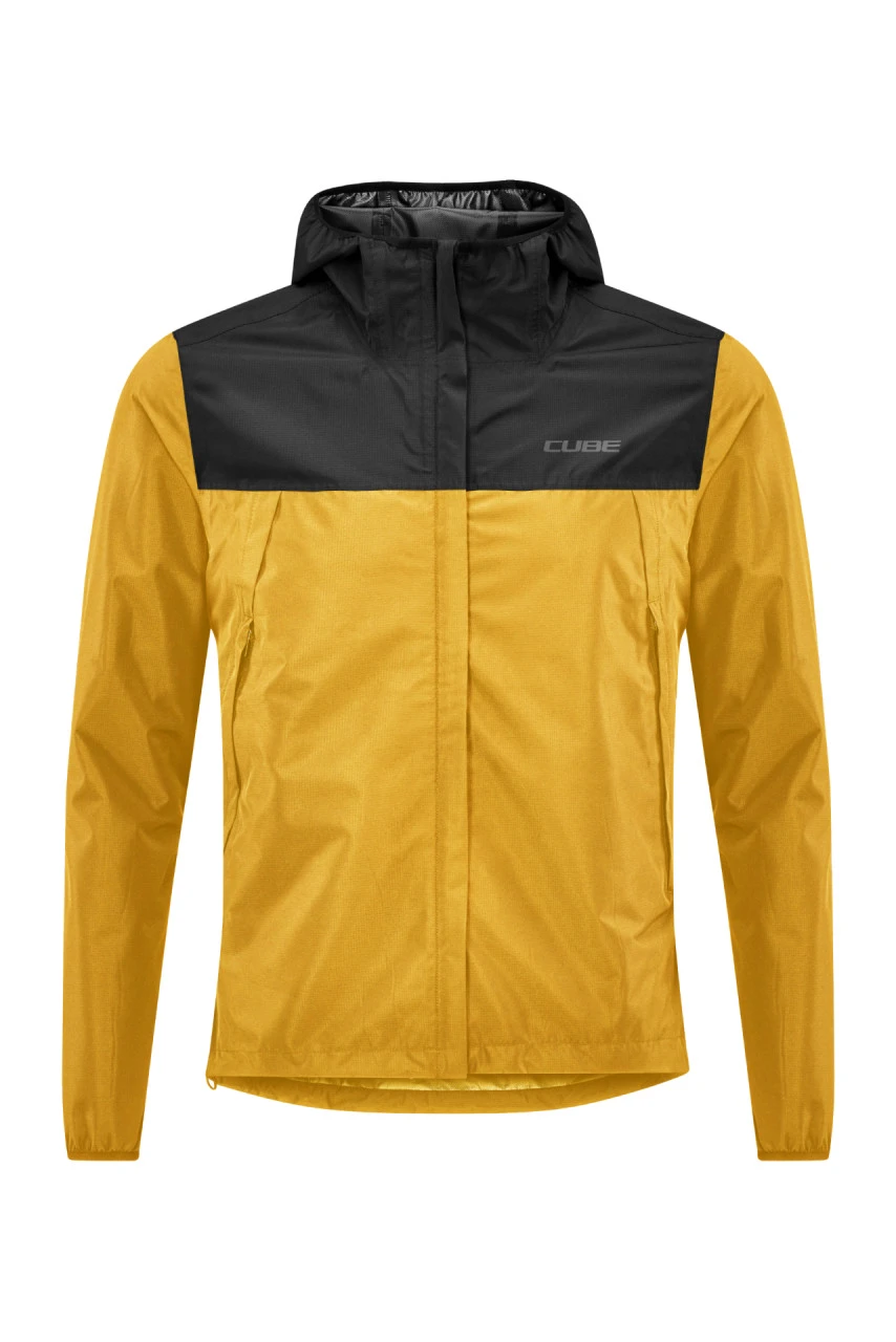 1. Jacheta CUBE ATX Rain CMPT Yellow-Black