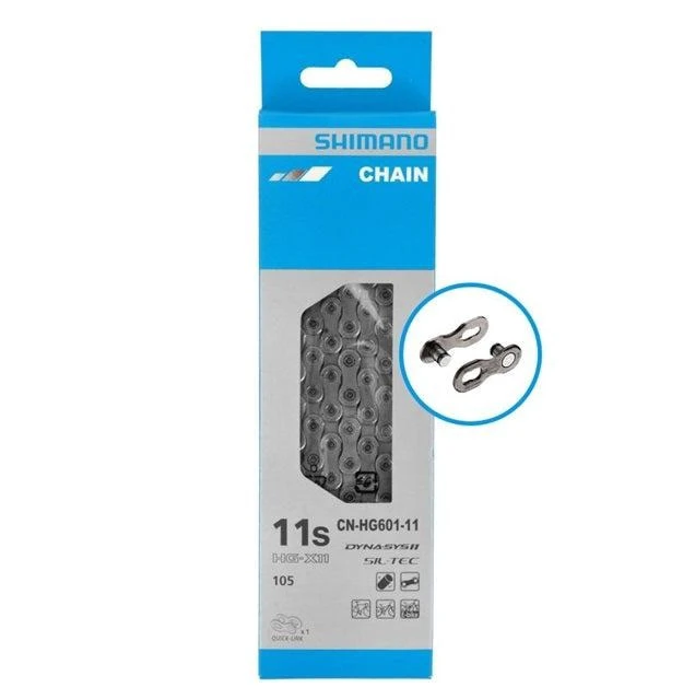1. Lant Shimano CN-HG601-11, 11 viteze, LG/HG-11, (compatibil Sosea/MTB/E-Bike), 138 zale, za rapida SM-CN900-11