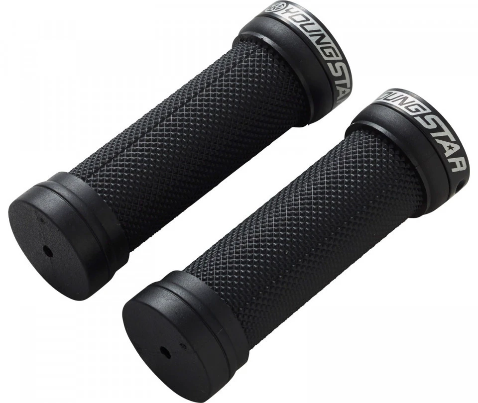 1. Mansoane Reverse Youngstar Lock-on 98/28mm negru/negru