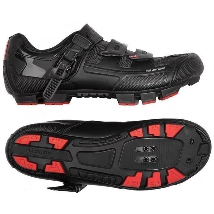 1. Pantofi Ciclism CUBE MTB Pro Blackline