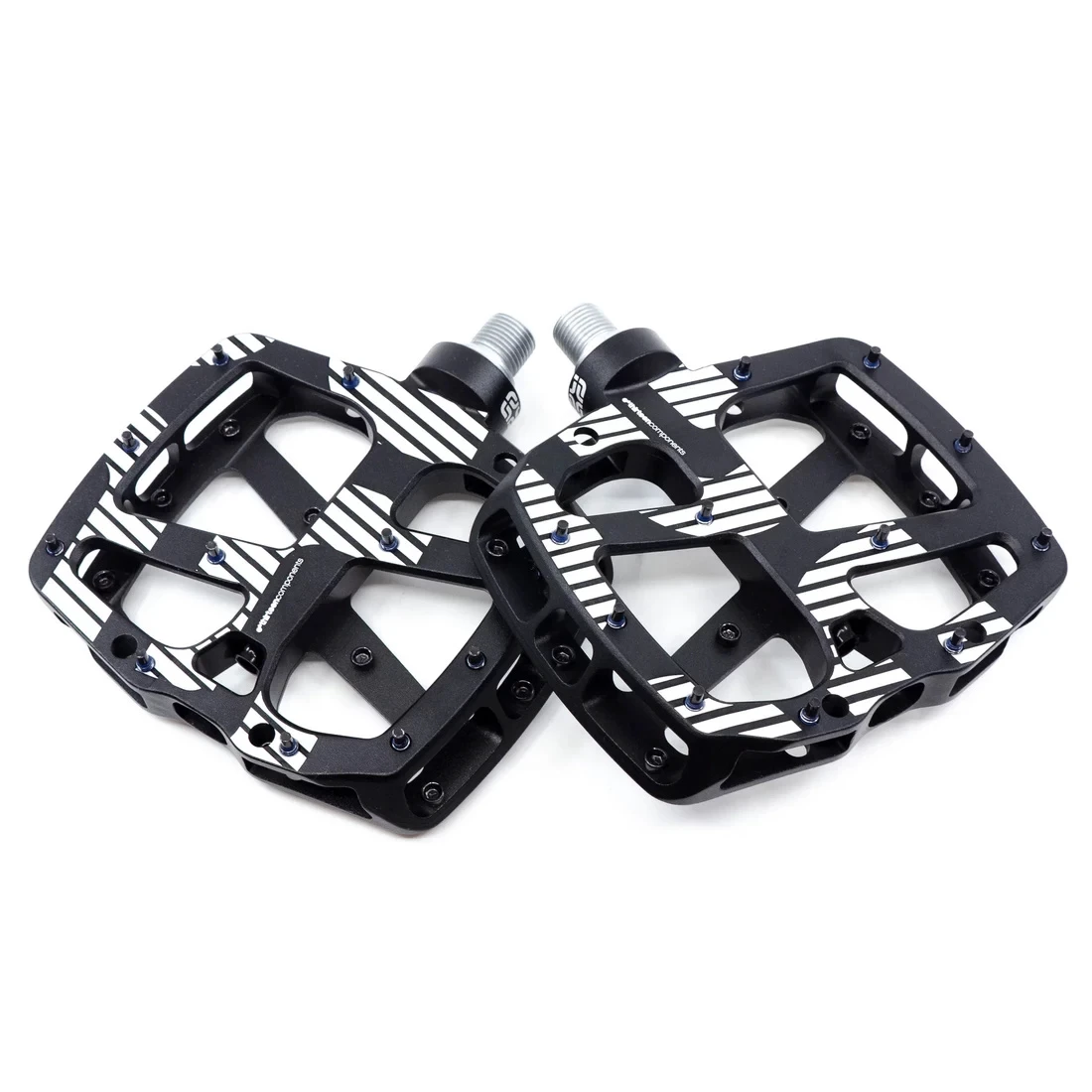 3. Pedale platforma E*THIRTEEN Plus 100x110 mm MTB Negru