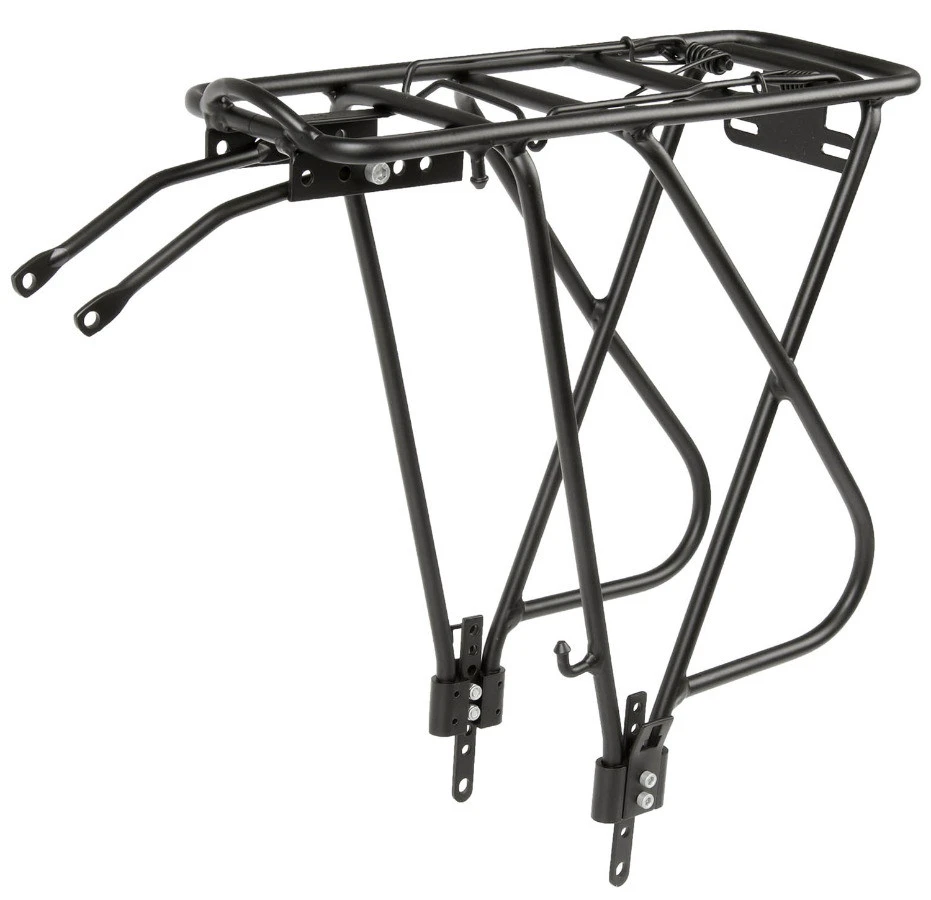 1. Portbagaj Aluminiu Spate M-WAVE TRAVELLER A II 26-29 Negru