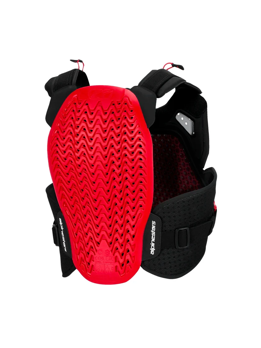2. Protectie Corp Alpinestars A-4 Plasma Chest Protector negru/rosu/alb XL/XXL