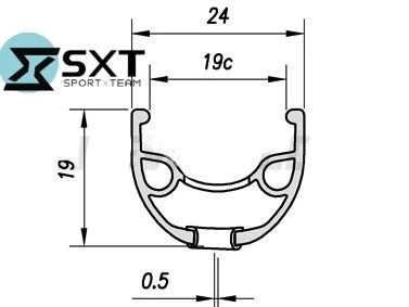 2. Roata Fata 26" ( 559x19C ) x 36H NEURO DISC - 2R
