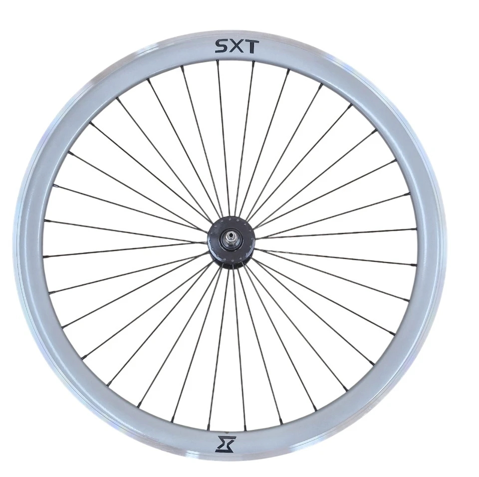 1. Roata Fata Single Speed/Fixie SXT 700-32H 40 mm Silver