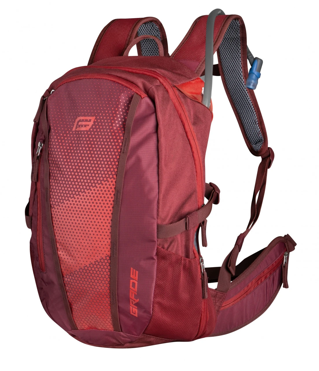 1. Rucsac Force Grade Plus 22L + rezervor, Rosu