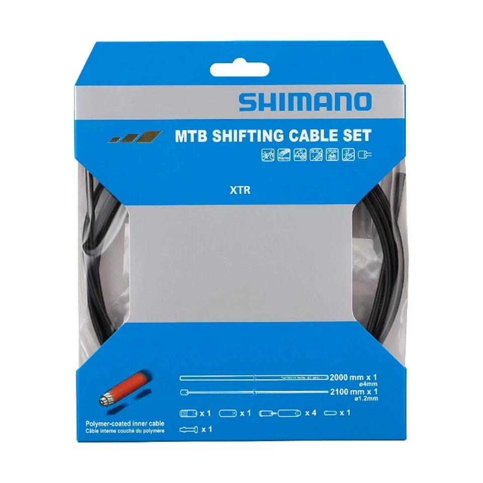 1. Set cablu schimbator SHIMANO XTR MTB