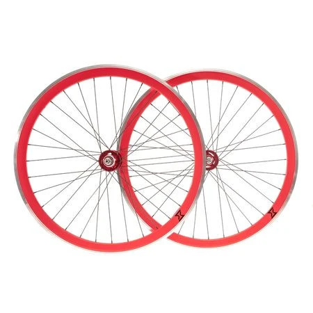 1. Set Roti Single Speed/Fixie SXT 700-32H 40 mm Rosu