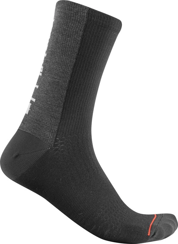 1. Sosete Castelli Bandito Wool 18 Negre