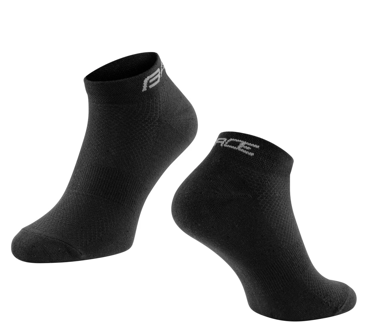 1. Sosete Force Short, negru, L-XL (42-46)
