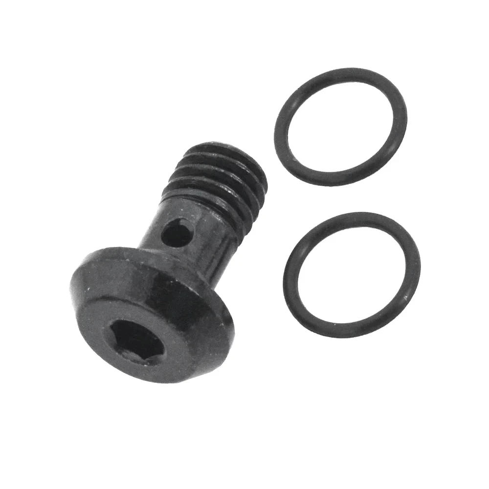 1. Surub SHIMANO Deore XT BR-M8100 Banjo Bolt & O-Ring Frana hidraulica cu garnitura