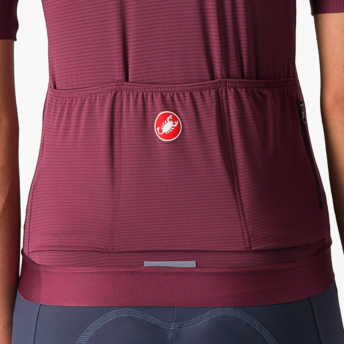 4. Tricou cu maneca scurta Castelli Espresso W, de dama, Visiniu, XS