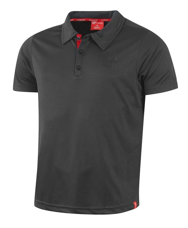 1. Tricou polo Force Team 1991 negru M