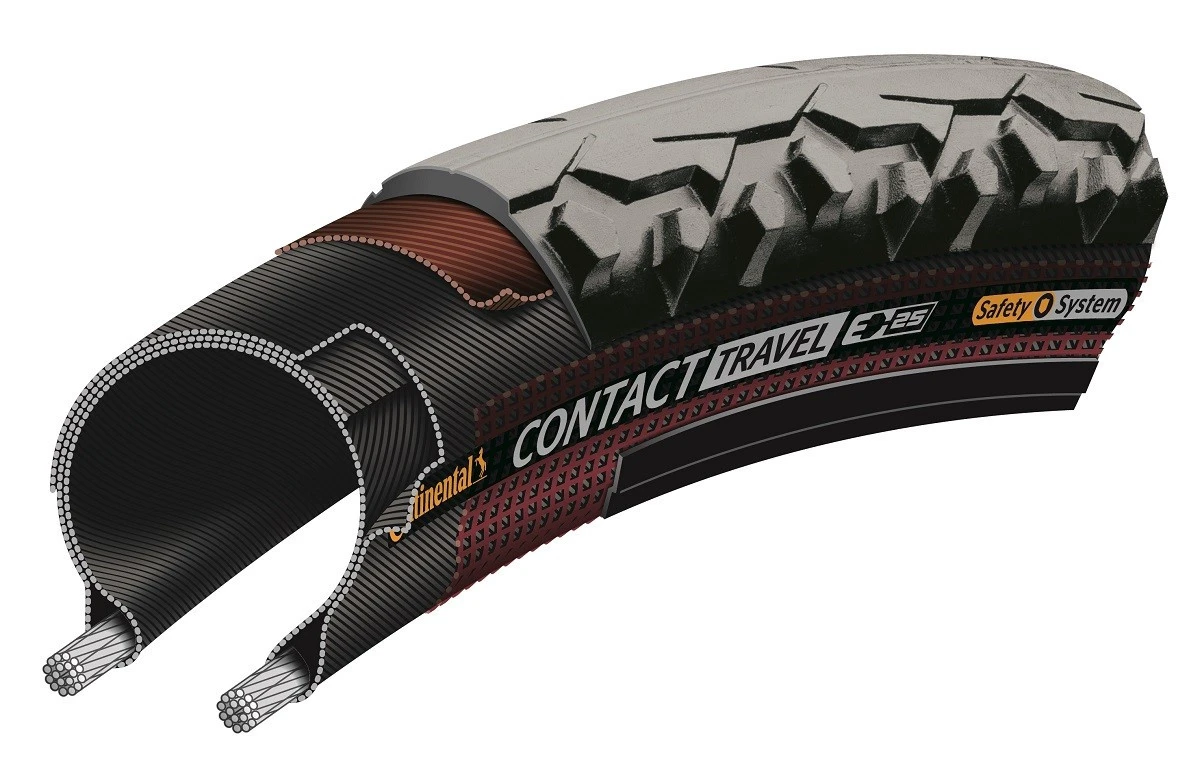 1. Anvelopa Continental Contact Travel 42-622 (28x1.6)