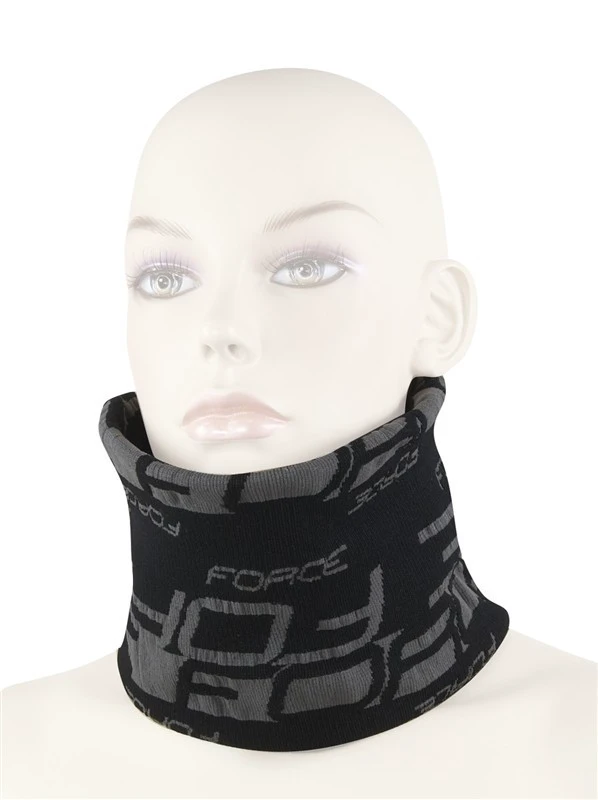1. Bandana Force multifunctionala pentru iarna negru/gri