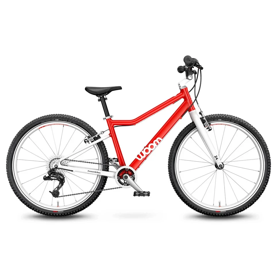 1. Bicicleta copii WOOM 5 Rosu