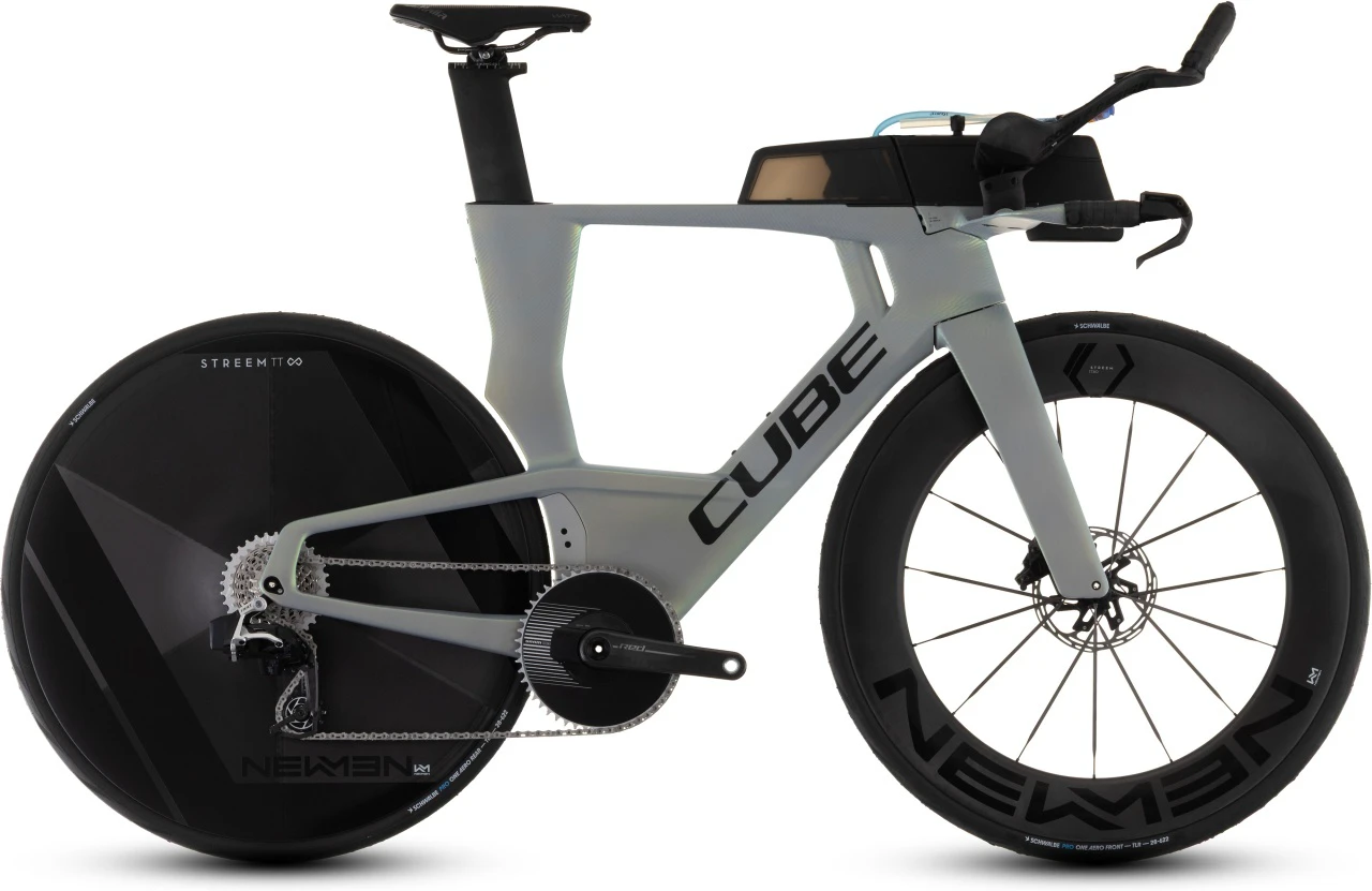 1. BICICLETA CUBE AERIUM C:68X SLT AERO GENESISGRID BLACK