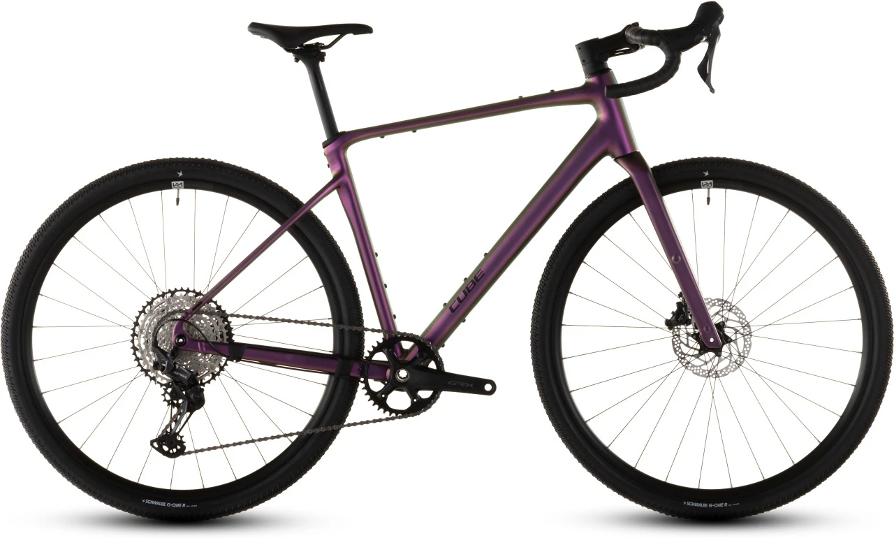 1. BICICLETA CUBE NUROAD SLX MOLOTOV BLACK