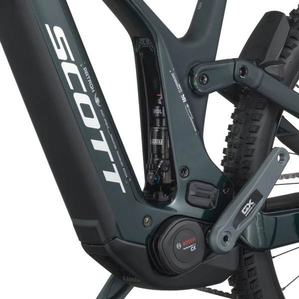 7. Bicicleta Electrica full suspention SCOTT Patron eRIDE 900 VERDE