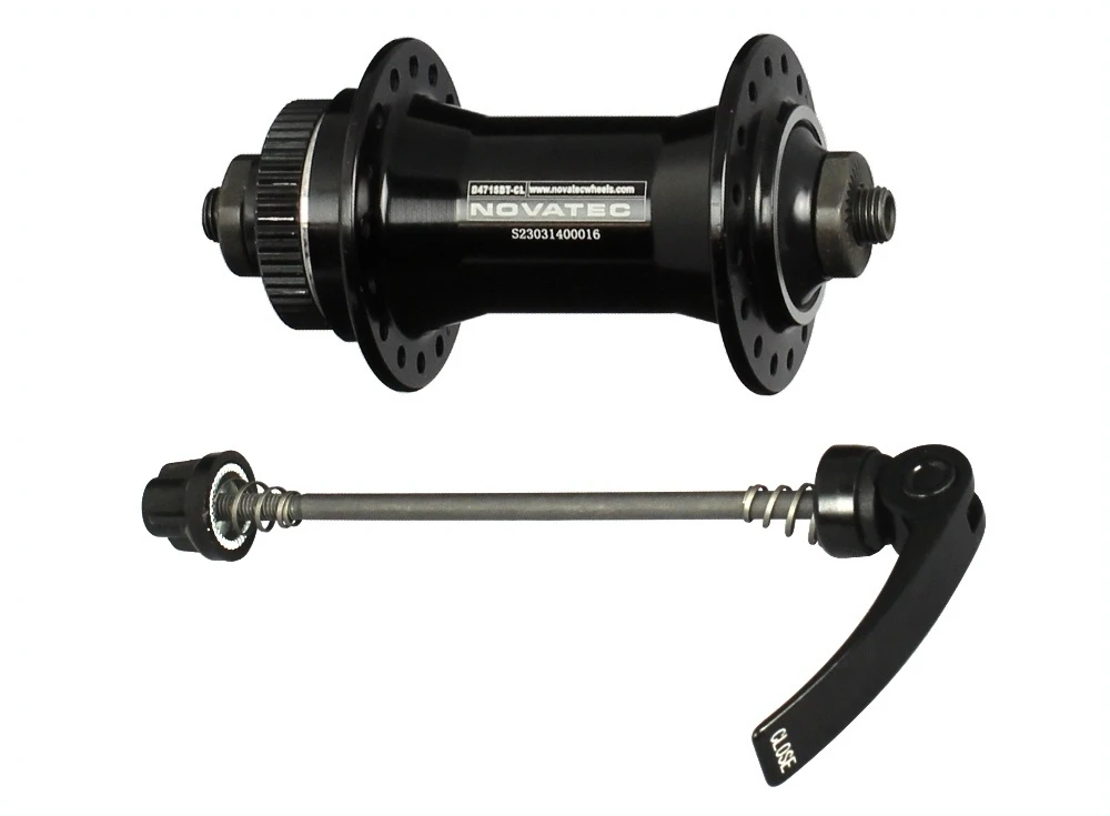 1. Butuc Fata NOVATEC D471SBT-CL centerlock Negru, 32H