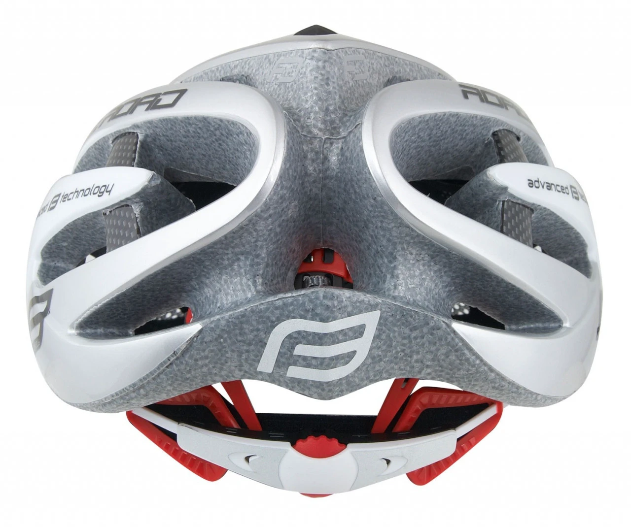 3. Casca FORCE ROAD Alb/gri