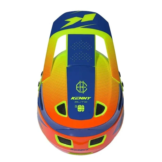3. CASCA FULL FACE Kenny Downhill ELITE Navy Neon Yellow
