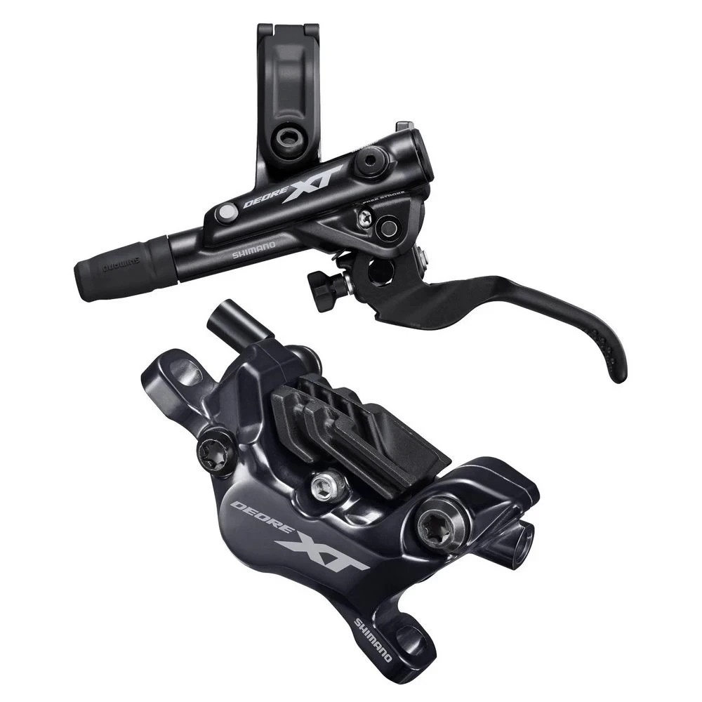 1. Frana disc hidraulica fata SHIMANO Deore XT BL-M8100+ BR-M8120 Enduro / Trail I-Spec EV J-Kit Set FW 1000 mm