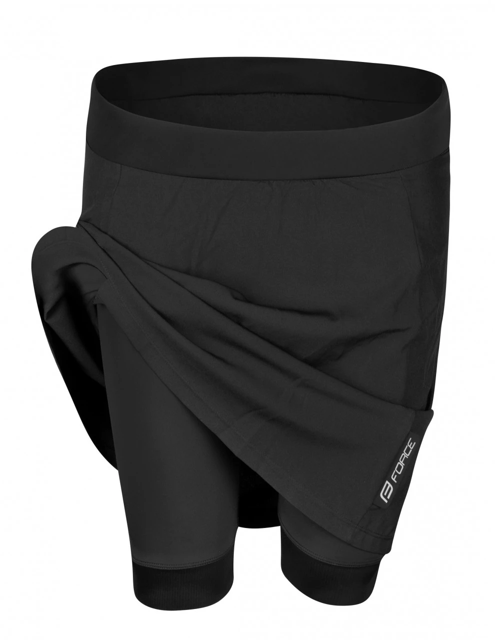 3. Fusta cu pantaloni scurti cu bazon Force Daisy negru
