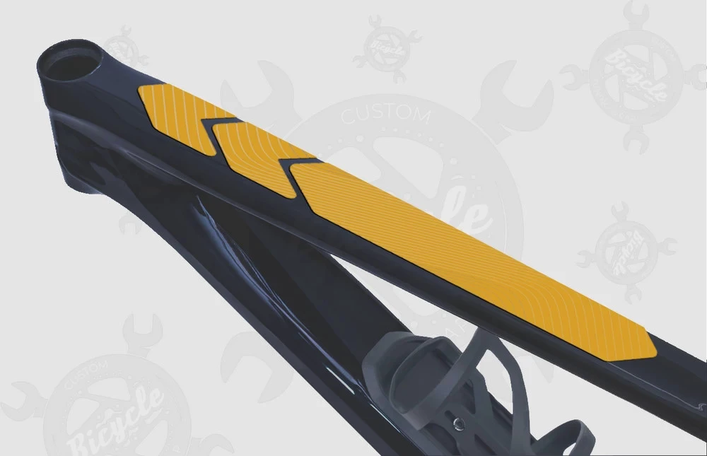 2. Kit stickere adezive protectie cadru Flow Lines Full Kit Yellow