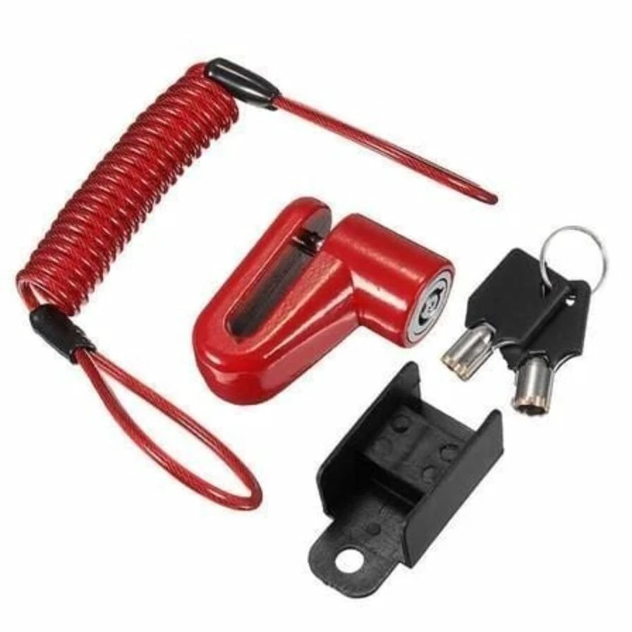 1. Lacat antifurt pentru trotineta electrica cu blocaj pe disc frana