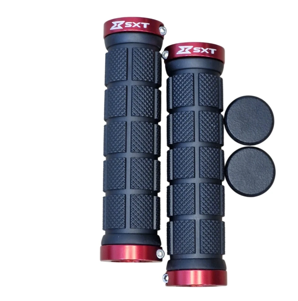 1. Mansoane MTB SS45-Lock-On Negru-Rosu