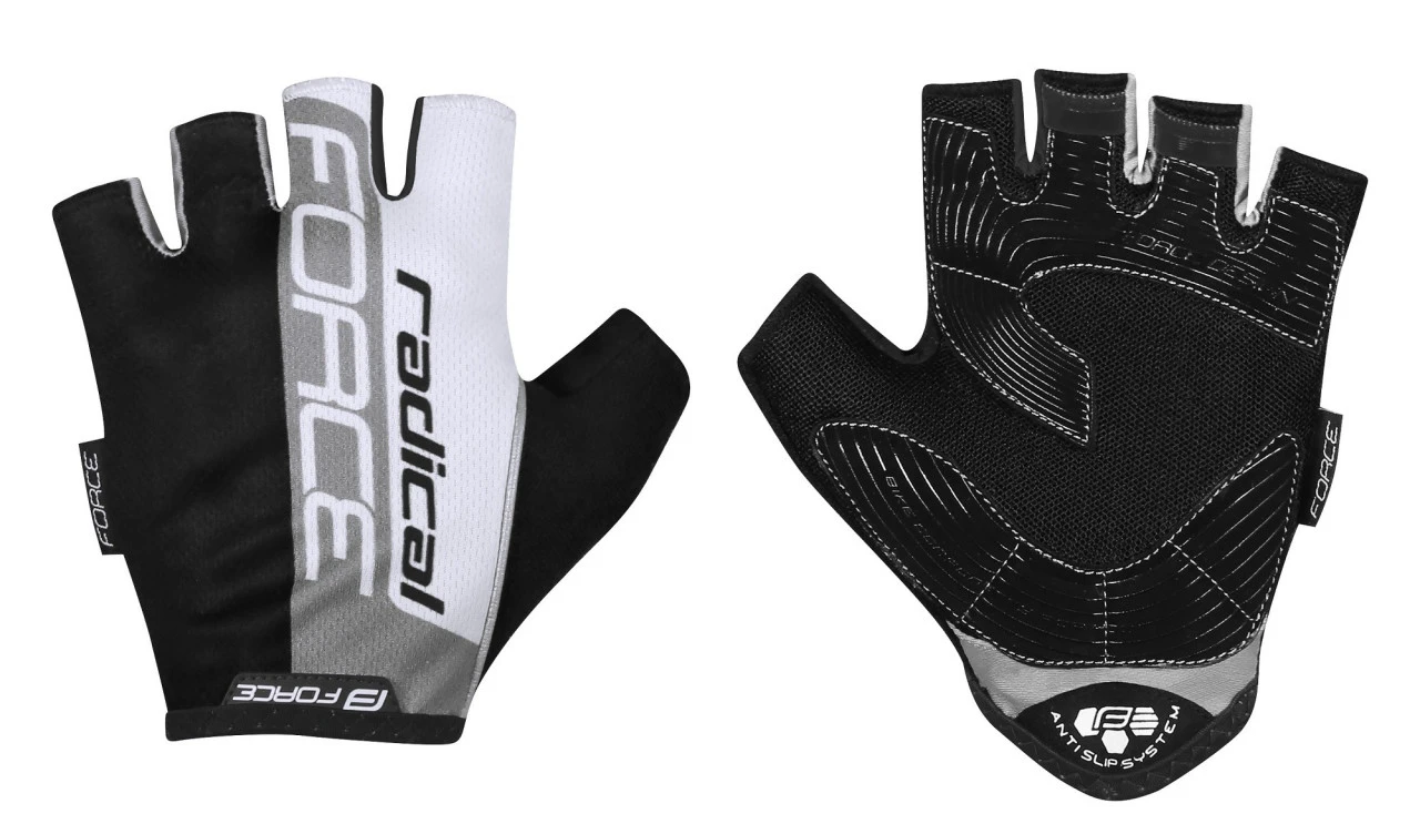 1. Manusi Force Radical gri/alb/negru