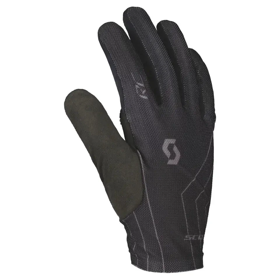 1. Manusi SCOTT RC Team LF Negru Degete Lungi
