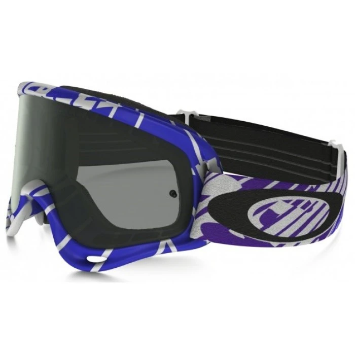 1. Ochelari Oakley O Frame Mx Skull Rushmore White Blue