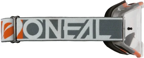 2. OCHELARI TIP GOGGLE O'NEAL DUPLEX V.24 GREY/ORANGE