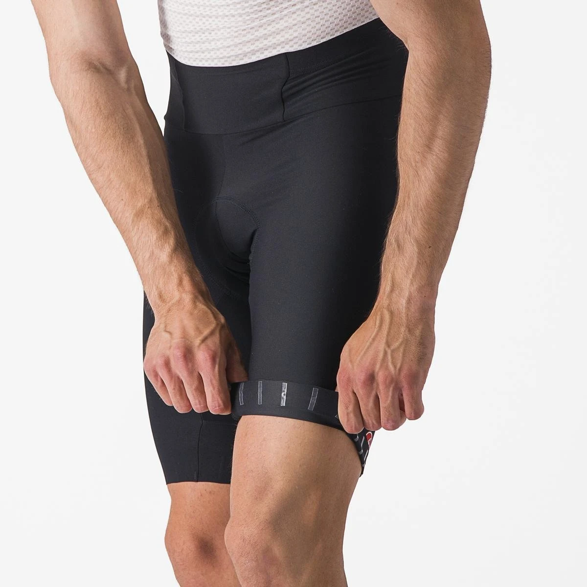 3. Pantaloni scurti cu bretele Castelli Espresso, Negru, XXL