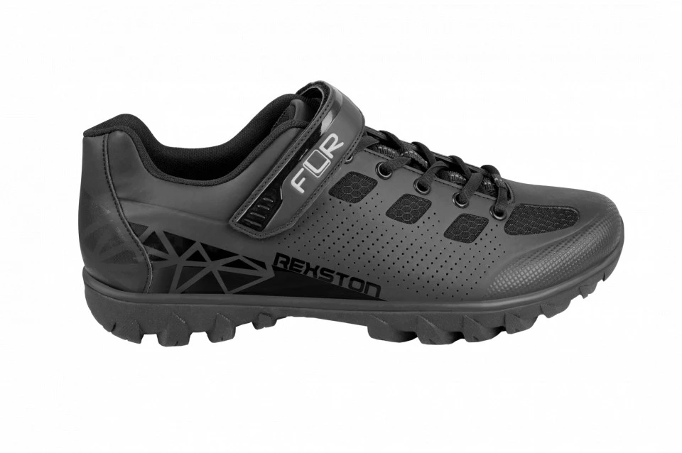 1. Pantofi ciclism FLR Rexston MTB - Negru